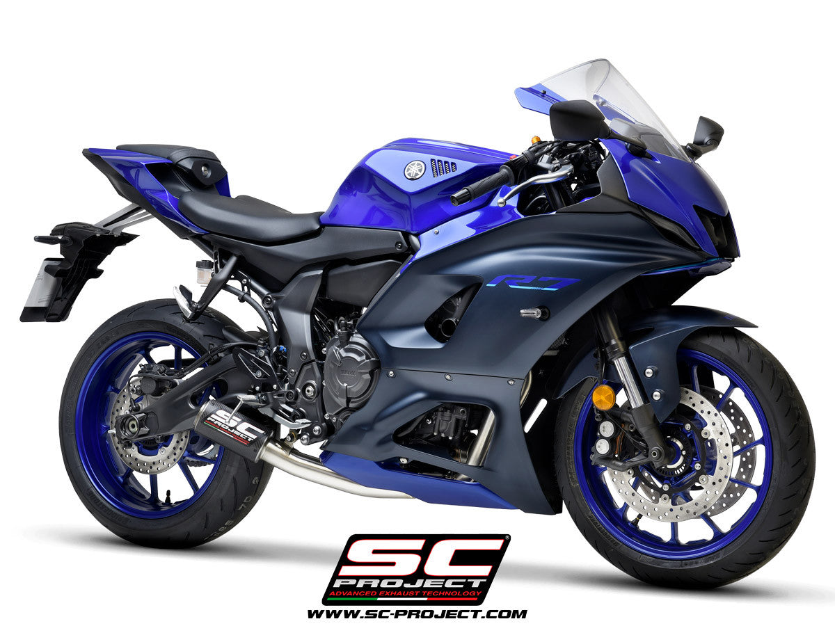 SC-Project sistema de escape completo RACE CR-T Yamaha YZF-R7 (21-25) Y36A-CDE36 