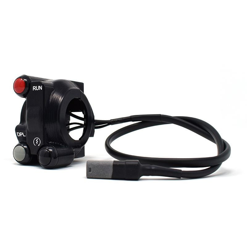 Gas grip housing with handlebar switch Jetprime Ducati Panigale V4/S (18-24) JP ACC 020