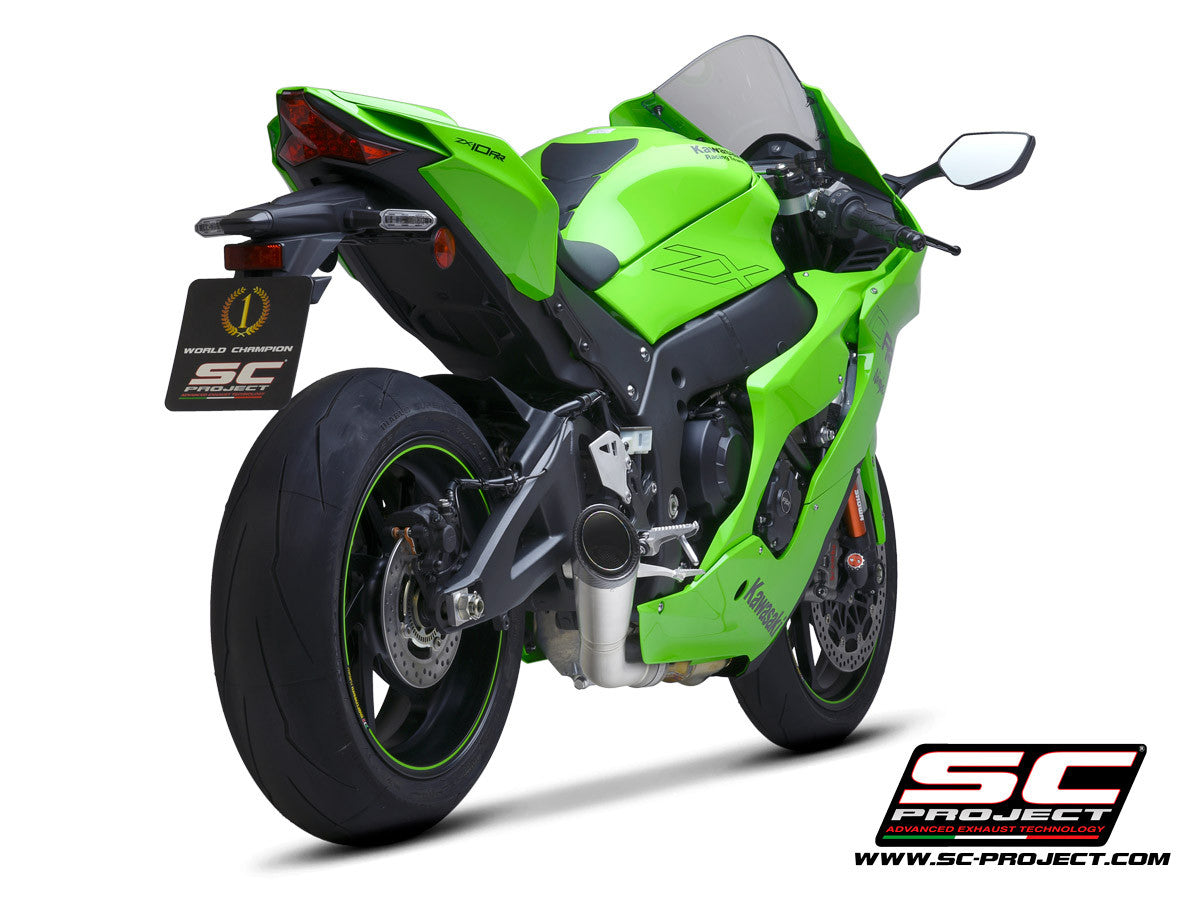 SC-Project Slip-on S1 + KAT-SACHTORG KAWASAKI ZX-10 R/RR (21-25) K38A-Det41T