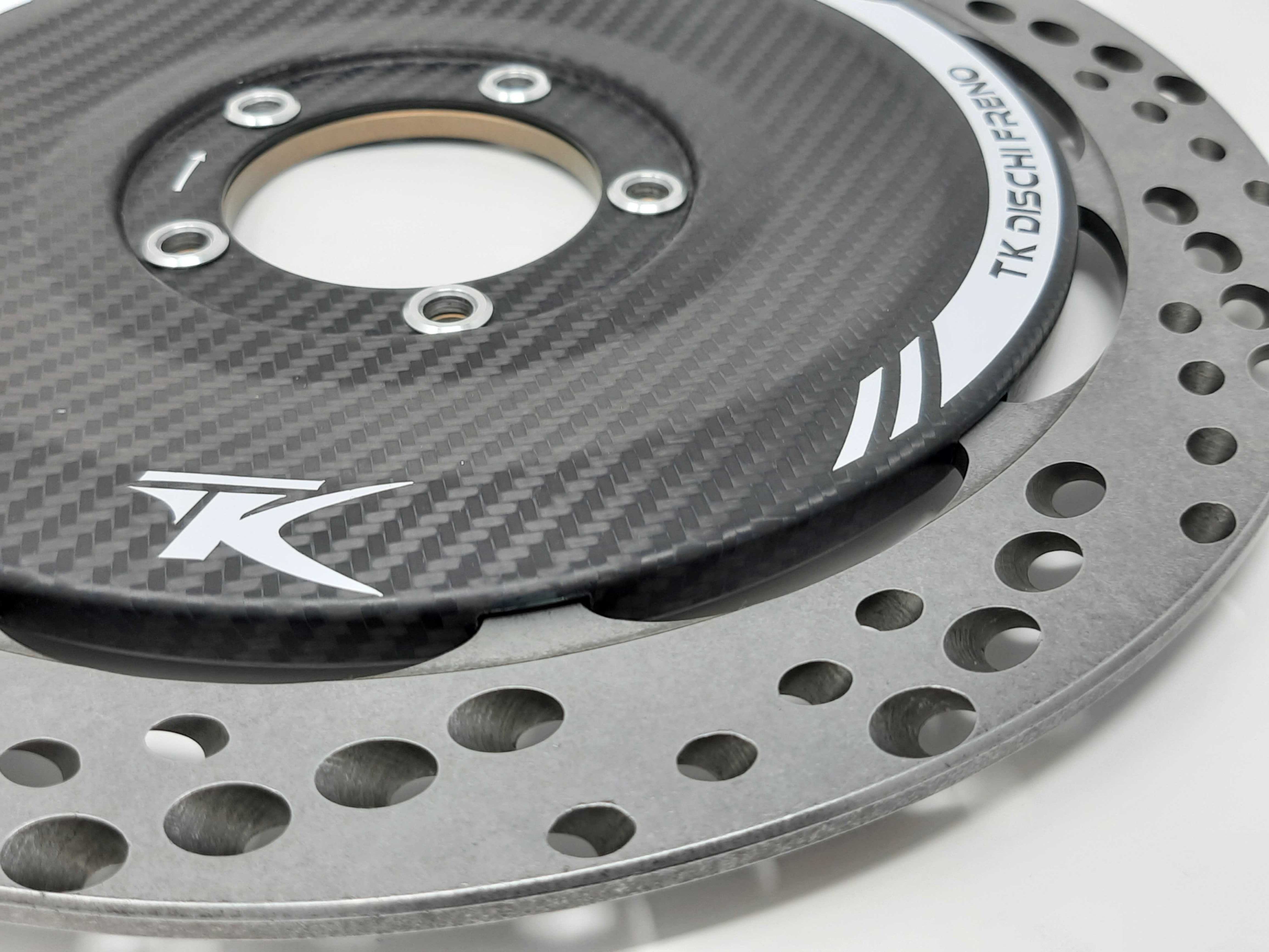 TK dischi freno carbon brake disc covers Ducati Panigale V4/s (2025)