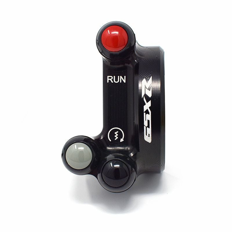 Gas grip housing with handlebar switch Jetprime Suzuki GSX-R 1000 (17-23) JP ACC 011